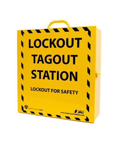 ZING 6062E Unstocked Lockout Cabinet – Lockout/Tagout