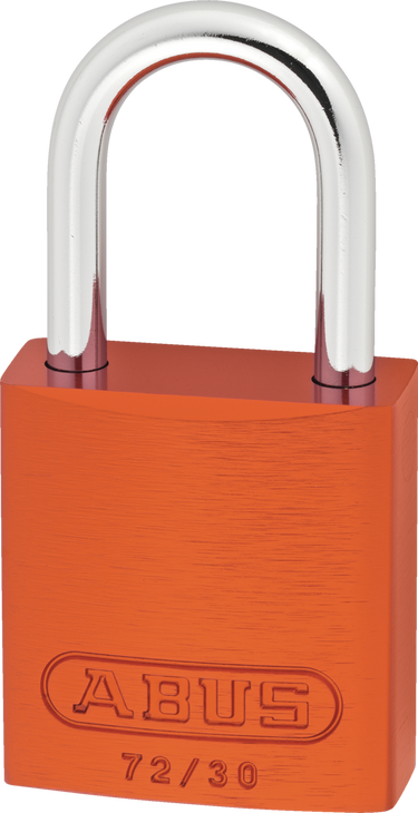 ABUS 72/30 Aluminum Safety Padlock – Lockout/Tagout
