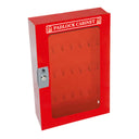 ZING 7338 84-Padlock Cabinet, Clear Window – Lockout/Tagout