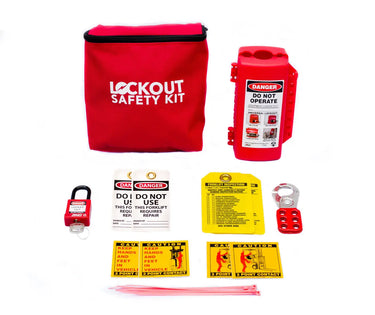 ZING 7675 Economy Forklift and Vehicle Lockout Kit – Lockout/Tagout