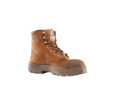 Steel Blue Argyle Scuff Steel Toe Men's Boot – Footwear