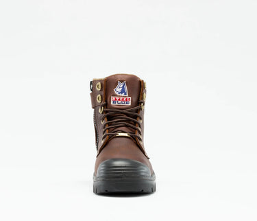 Steel Blue Argyle Zip Steel Toe Men's Boot with Met Protection – Footwear