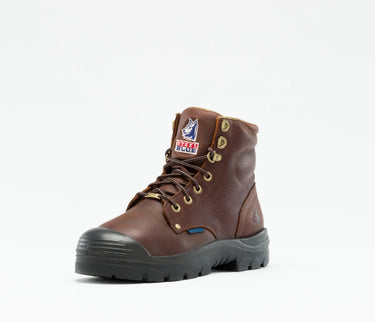 Steel Blue Argyle Zip Steel Toe Men's Boot with Met Protection – Footwear