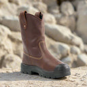 Steel Blue Heeler Steel Toe Men's Boot with Met Protection and Bump Cap – Footwear