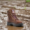 Steel Blue Southern Cross Zip Steel Toe Women's Boot with Met Protection – Footwear