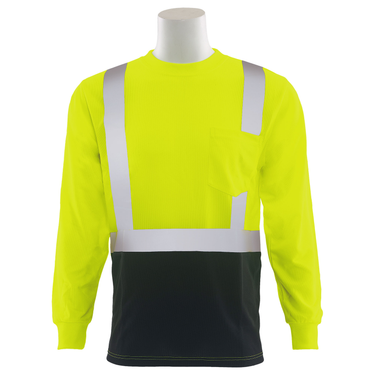 Delta Plus 9007SB Class 2 Black Bottom Long Sleeve T-Shirt – Apparel