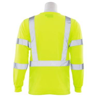 Delta Plus 9802SB Class 3 Black Bottom Jersey Long Sleeve T-Shirt – Apparel