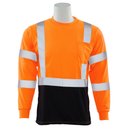 Delta Plus 9802SB Class 3 Black Bottom Jersey Long Sleeve T-Shirt – Apparel
