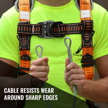 Malta Dynamics Wire Rope Sling – Fall Protection