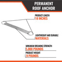 Malta Dynamics Permanent Roof Anchor – Fall Protection