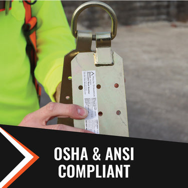 Malta Dynamics Reusable Roof Anchor – Fall Protection