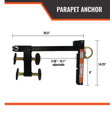 Malta Dynamics Parapet Anchor – Fall Protection