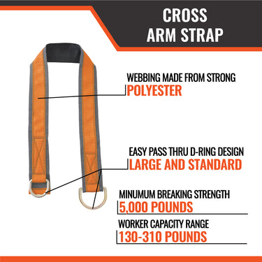 Malta Dynamics Cross Arm Strap – Fall Protection