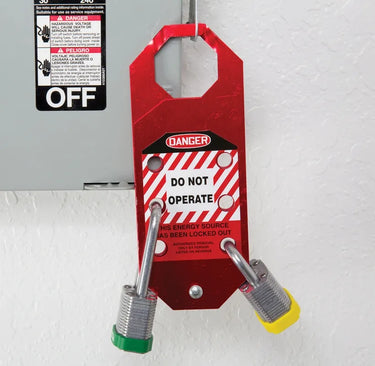 OSHA Danger Hasp: Do Not Operate – Lockout/Tagout