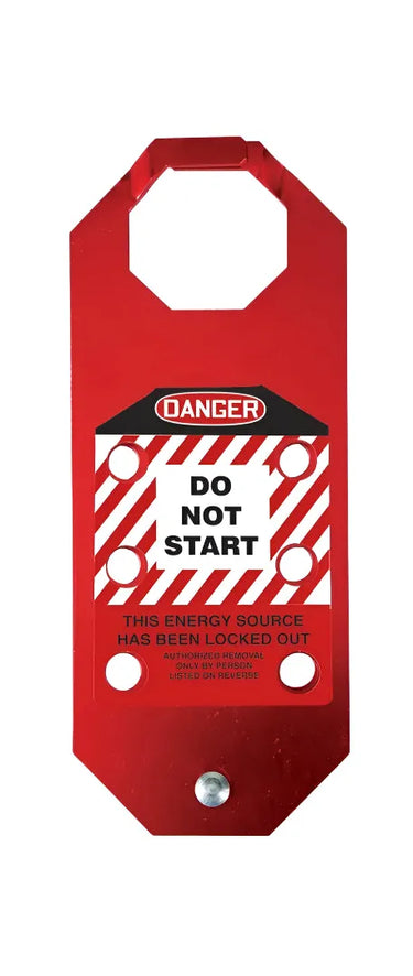 OSHA Danger Hasp: Do Not Start – Lockout/Tagout