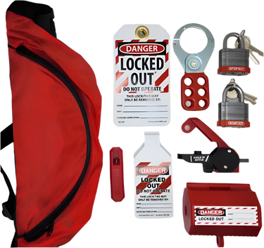 Lockout Pouch Kit: Circuit Breaker Lockout – Lockout/Tagout