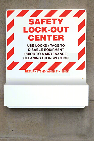 Heavy-Duty Aluminum Big Pocket Lockout Board - Board Only – Lockout/Tagout