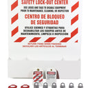 Heavy-Duty Aluminum Big Pocket Lockout Board – Lockout/Tagout