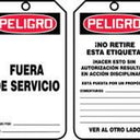 OSHA Danger Safety Tag: Out Of Service - Version A – Lockout/Tagout