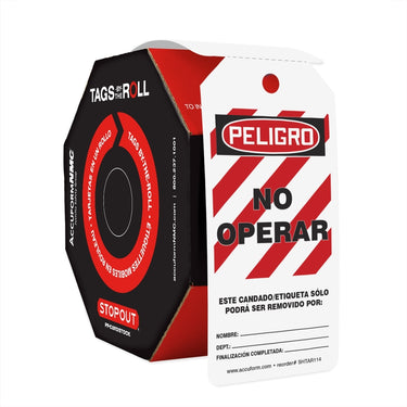 OSHA Danger Tags By-The-Roll: Do Not Operate – Lockout/Tagout