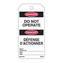 ABUS Tags On A Roll - Do Not Operate (Bilingual English/French) – Lockout/Tagout