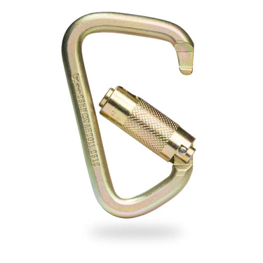 Malta Dynamics High Strength Steel Locking Carabiner – Fall Protection