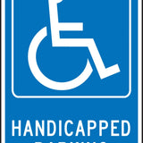 Federal Parking Sign: Handicapped Parking (With Symbol) – Signs & Labels