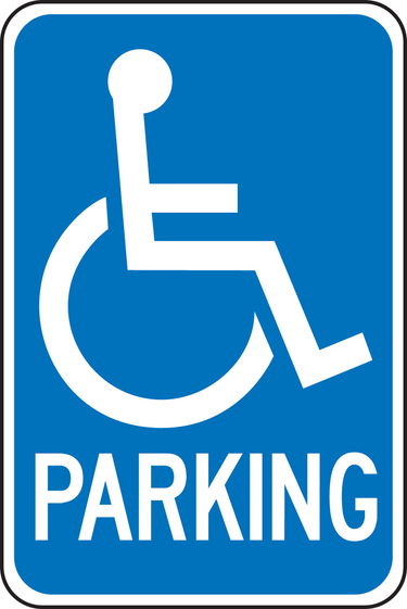 Federal Parking Sign: Accessible Parking – Signs & Labels