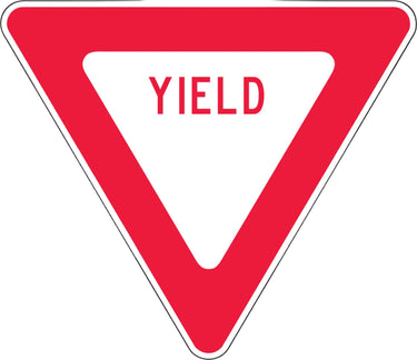 Traffic Signs: Yield – Signs & Labels