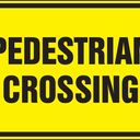 Bicycle & Pedestrian Sign: Pedestrian Crossing – Signs & Labels