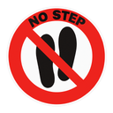 Floor Sign: No Step – Signs & Labels