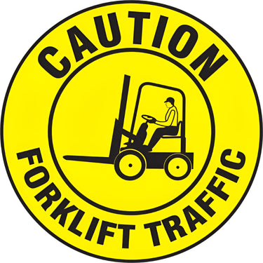 LED Sign Projector Lens: Caution Forklift Traffic – Signs & Labels