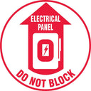 LED Sign Projector Lens: Electrical Panel Do Not Block – Signs & Labels