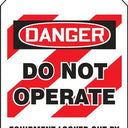 Tab Tags: Do Not Operate - 25 Pack – Lockout/Tagout