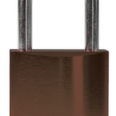 Compact Anodized Aluminum Padlock – Lockout/Tagout