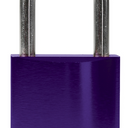 Compact Anodized Aluminum Padlock – Lockout/Tagout
