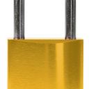 Compact Anodized Aluminum Padlock – Lockout/Tagout