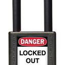 Brass Body Padlock With Plastic Cover - 1 3/4 Inch Body – Lockout/Tagout