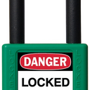 Brass Body Padlock With Plastic Cover - 1 3/4 Inch Body – Lockout/Tagout