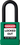 Brass Body Padlock With Plastic Cover - 1 3/4 Inch Body – Lockout/Tagout