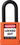 Brass Body Padlock With Plastic Cover - 1 3/4 Inch Body – Lockout/Tagout