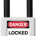 Brass Body Padlock With Plastic Cover - 1 3/4 Inch Body – Lockout/Tagout