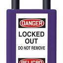 Brass Body Padlock With Plastic Cover - 3 Inch Body – Lockout/Tagout