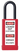 Brass Body Padlock With Plastic Cover - 3 Inch Body – Lockout/Tagout