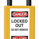 Brass Body Padlock With Plastic Cover - 3 Inch Body – Lockout/Tagout