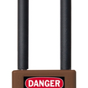 Brass Body Padlock With Plastic Cover - 1 3/4 Inch Body – Lockout/Tagout