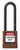 Brass Body Padlock With Plastic Cover - 1 3/4 Inch Body – Lockout/Tagout