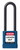 Brass Body Padlock With Plastic Cover - 1 3/4 Inch Body – Lockout/Tagout