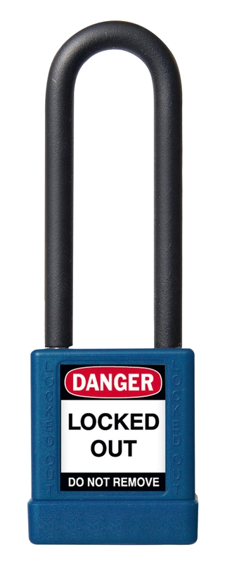 Brass Body Padlock With Plastic Cover - 1 3/4 Inch Body – Lockout/Tagout