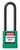 Brass Body Padlock With Plastic Cover - 1 3/4 Inch Body – Lockout/Tagout